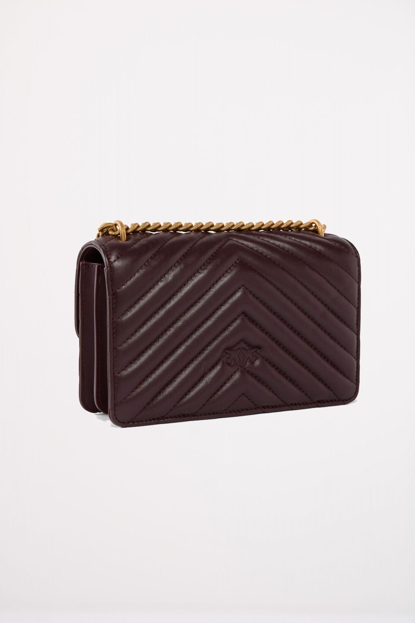 PINKO LOVE ONE MINI LIGHT DC en color MARRON (2)