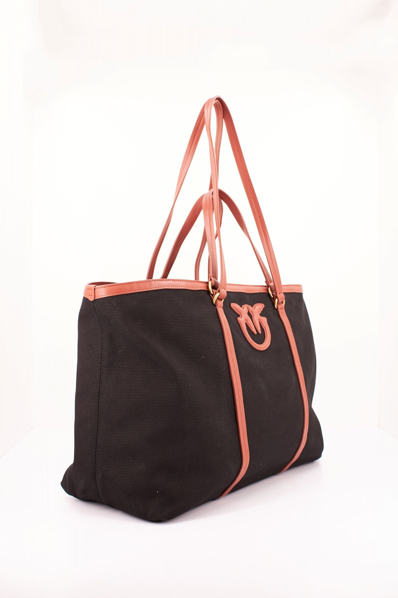 PINKO MIRANDA SHOPPER en color MARRON (2)