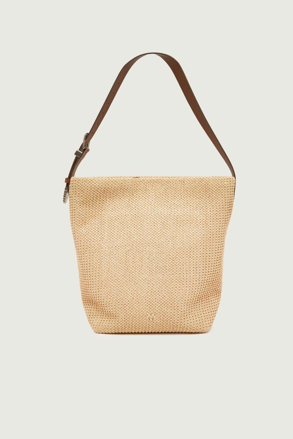 PINKO BUCKET BIG TRITTICO en color BEIS (3)