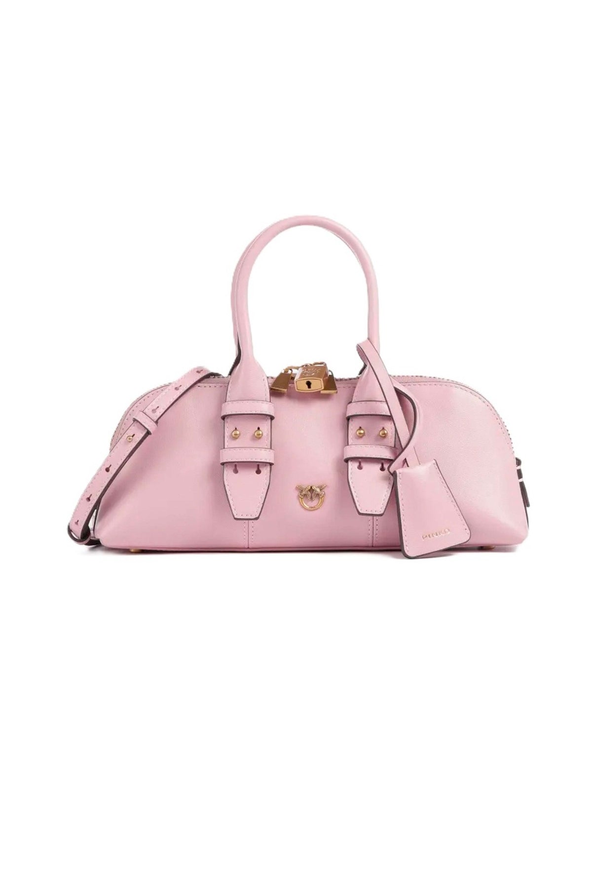 PINKO BOWLING BAG BAGUETTE en color ROSA (2)