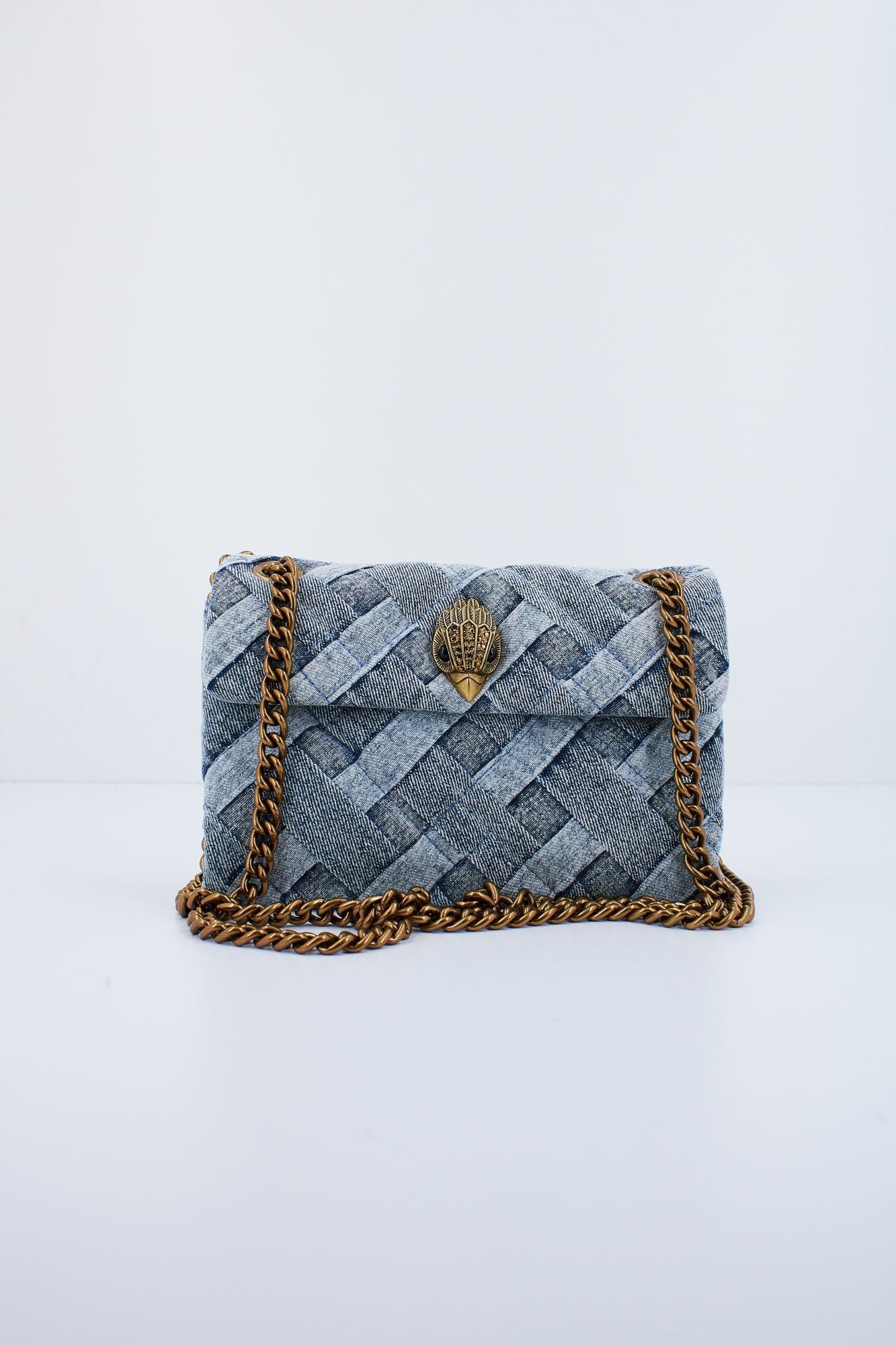 KURT GEIGER LONDON MINI KENSINGTON SOFT BA en color AZUL (1)