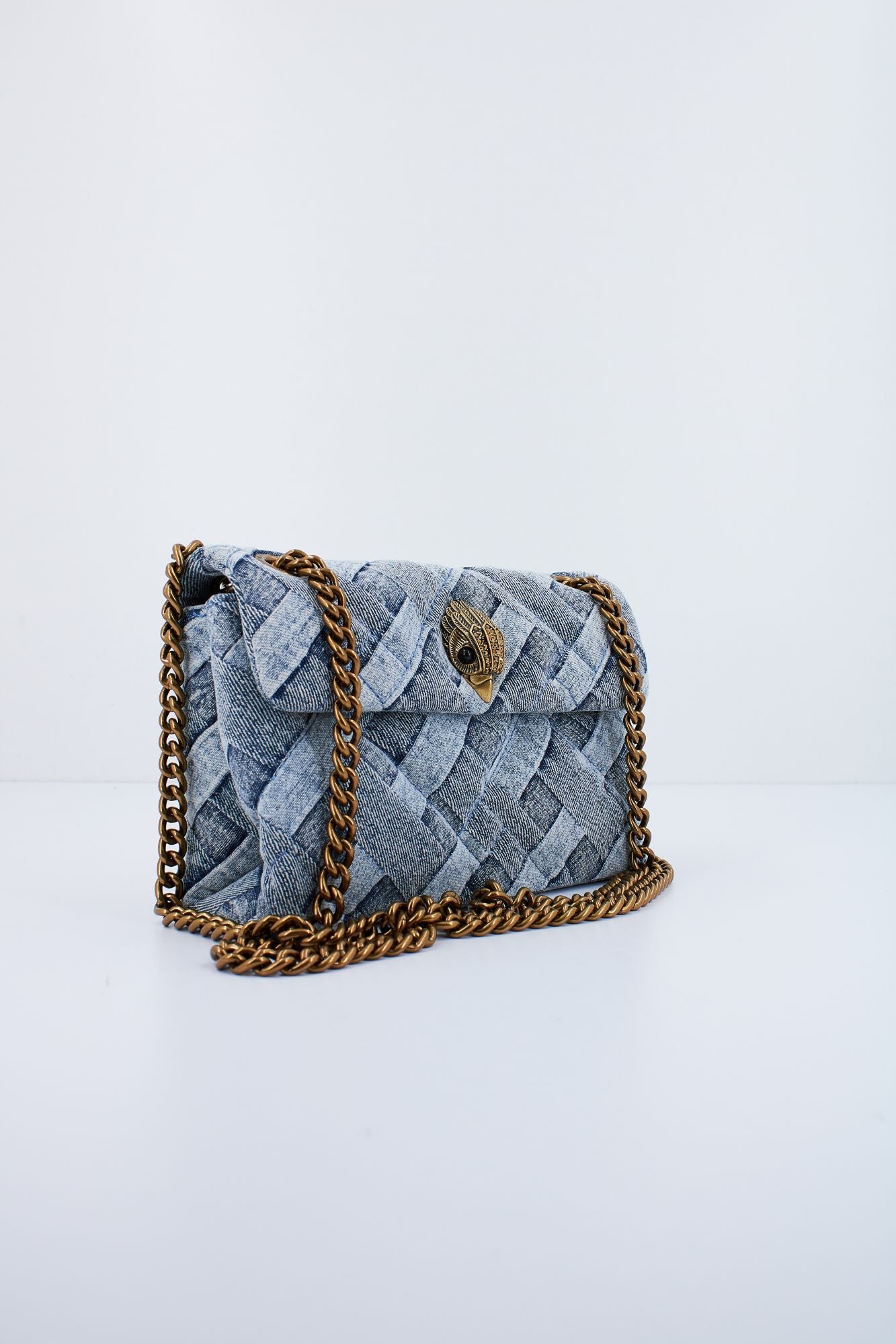 KURT GEIGER LONDON MINI KENSINGTON SOFT BA en color AZUL (2)