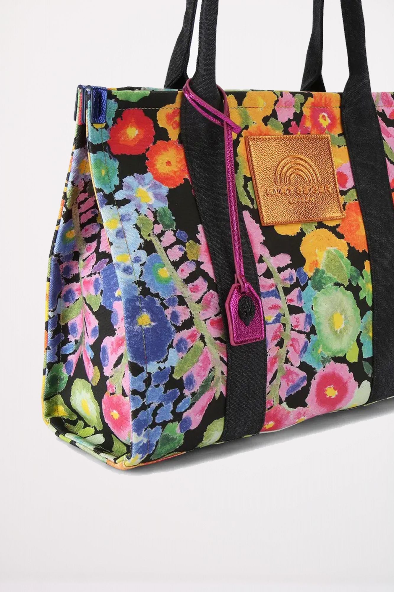 KURT GEIGER LONDON SMALL SOUTHBANK TOTE BAG en color FLORAL (2)