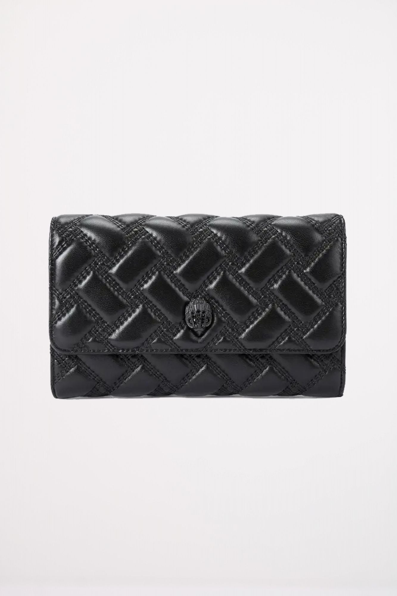 KURT GEIGER LONDON KENSINGTON SHAIN WALLET en color NEGRO (1)