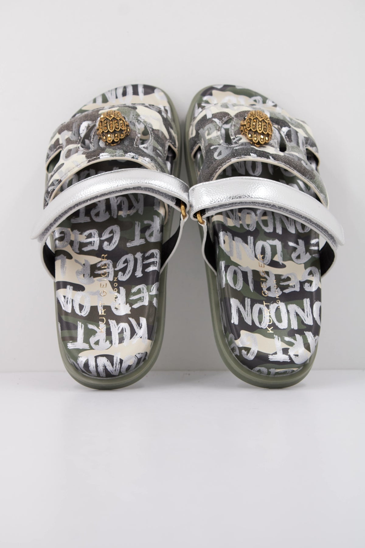 KURT GEIGER LONDON EAGLE CUT OUT en color VERDE (3)