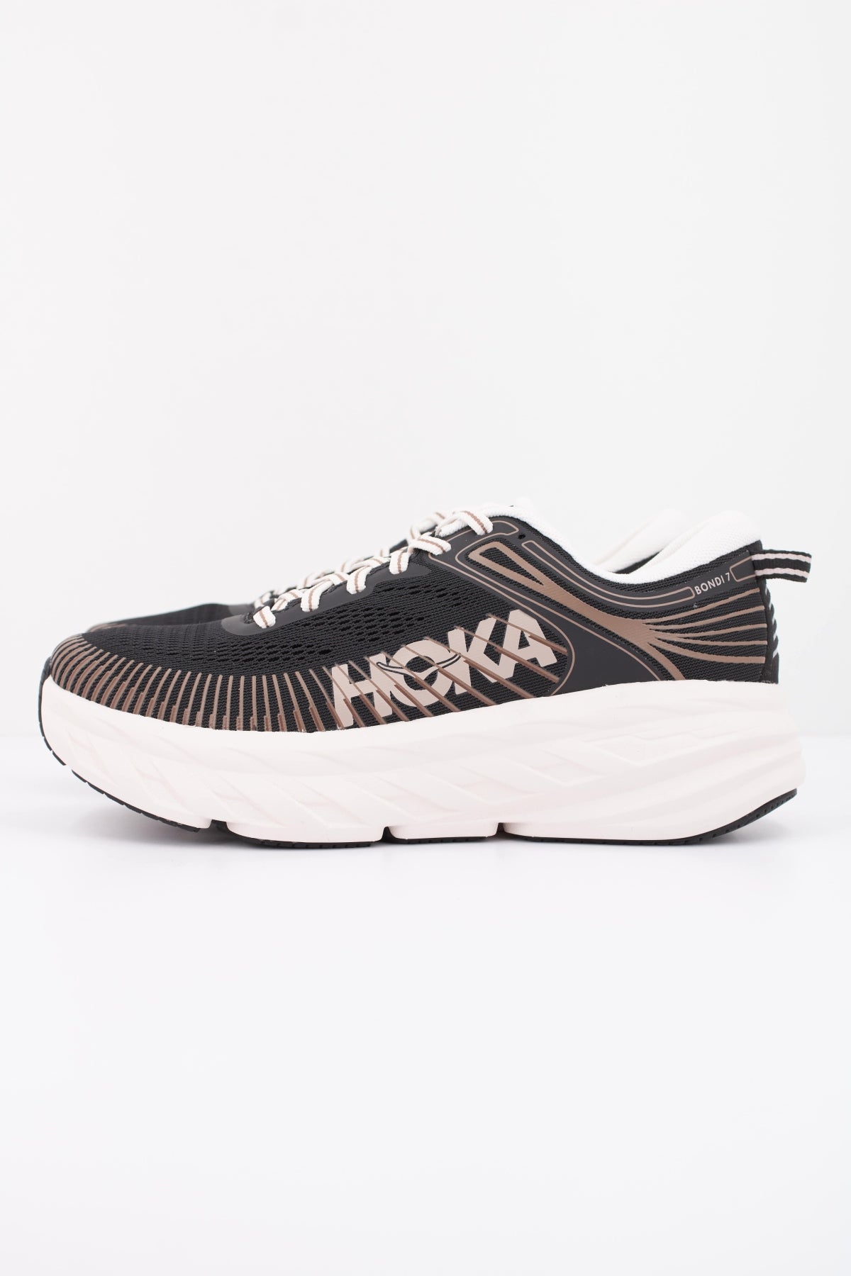 HOKA W BONDI 7 en color NEGRO (1)