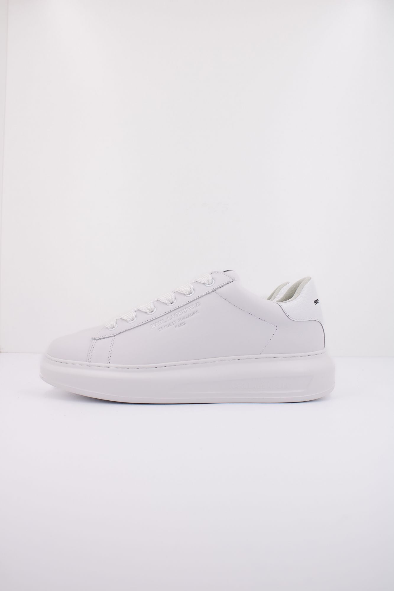 KARL LAGERFELD KAPRI MENS PYTHON TAB RSG L en color BLANCO (1)