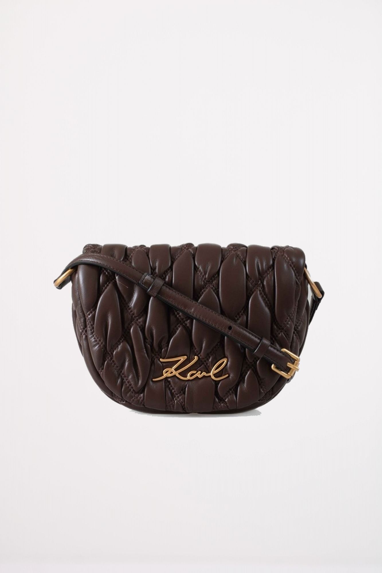 KARL LAGERFELD K/SIGNATURE KUILT CB en color MARRON (1)