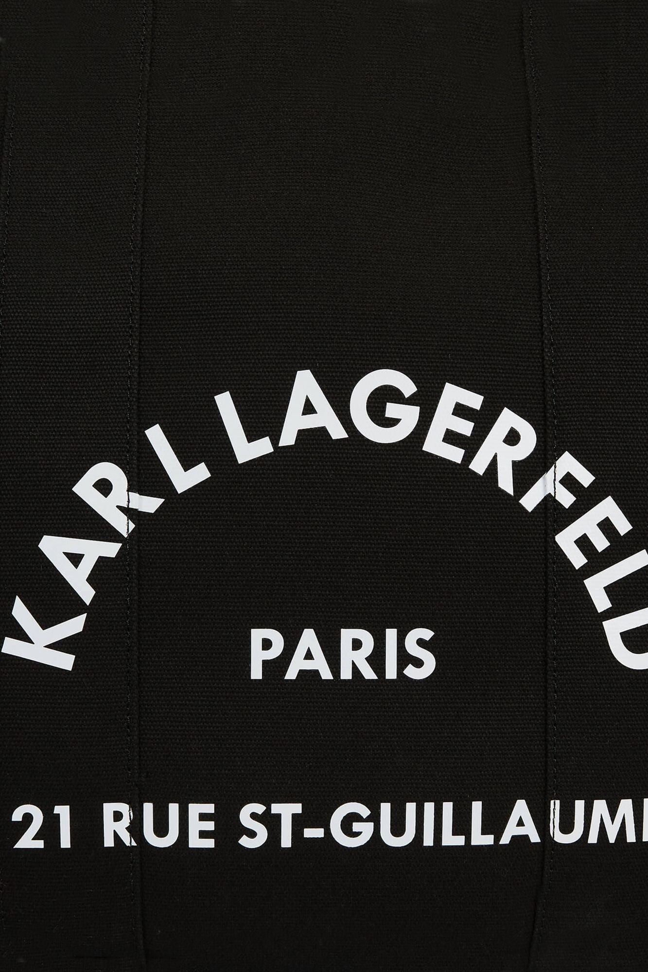 KARL LAGERFELD SRSG SQUARE LARGE TOTE en color NEGRO (4)