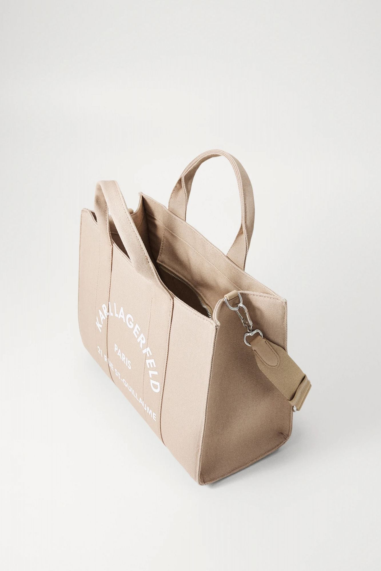 KARL LAGERFELD RSG SQUARE MEDIUM TOTE en color MARRON (2)
