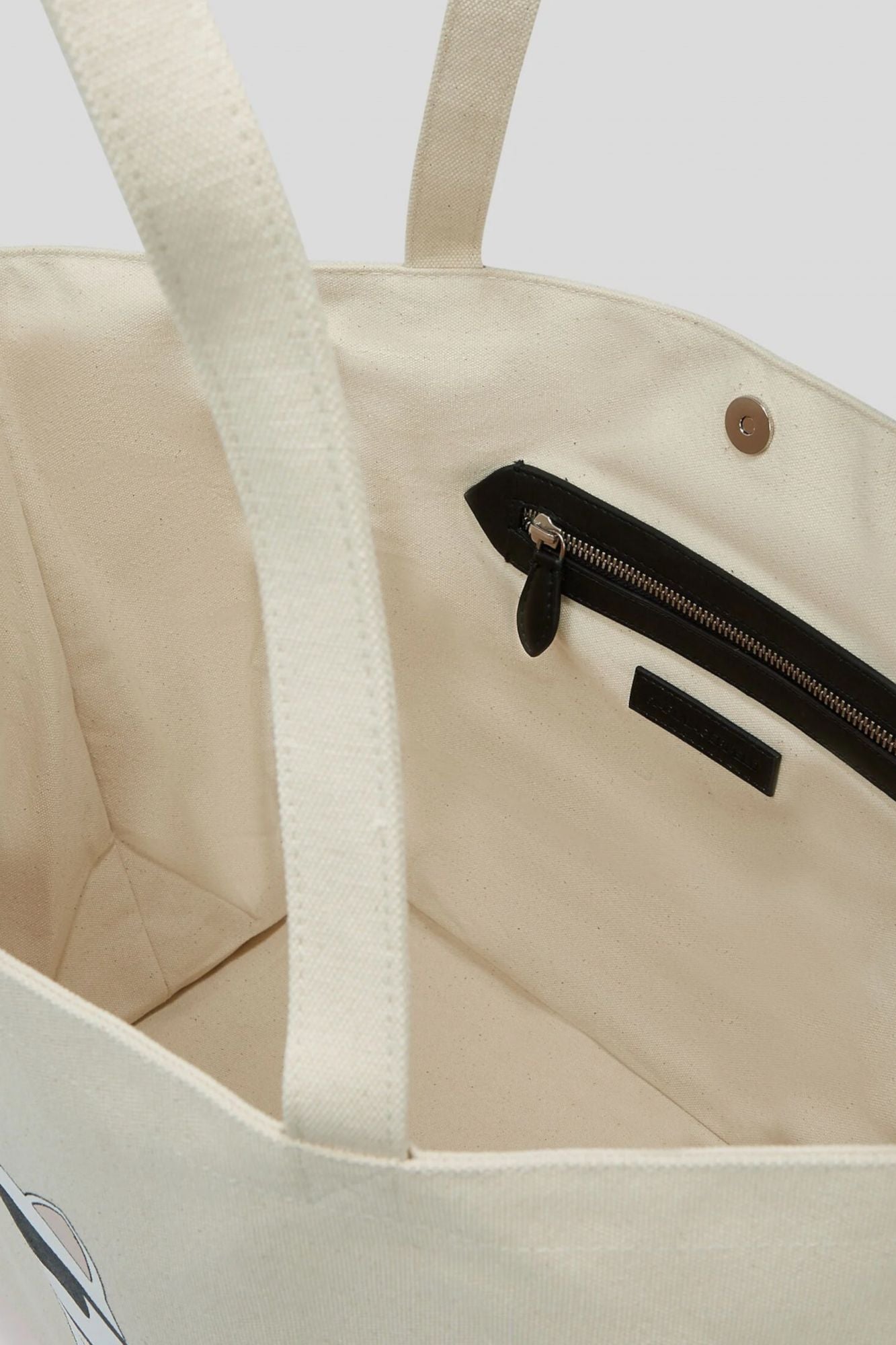 KARL LAGERFELD IKON CHOUPETTE FB SHOPPER en color BEIS (3)