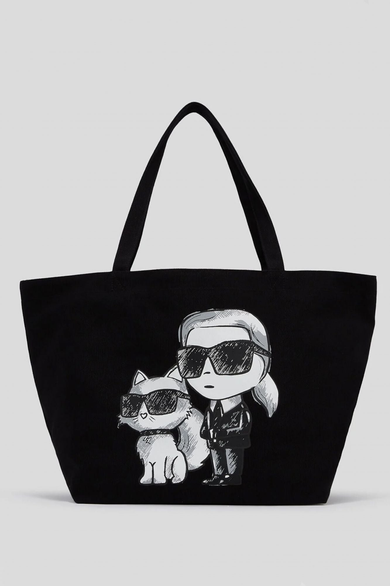 KARL LAGERFELD IKON KC SHOPPER en color NEGRO (1)