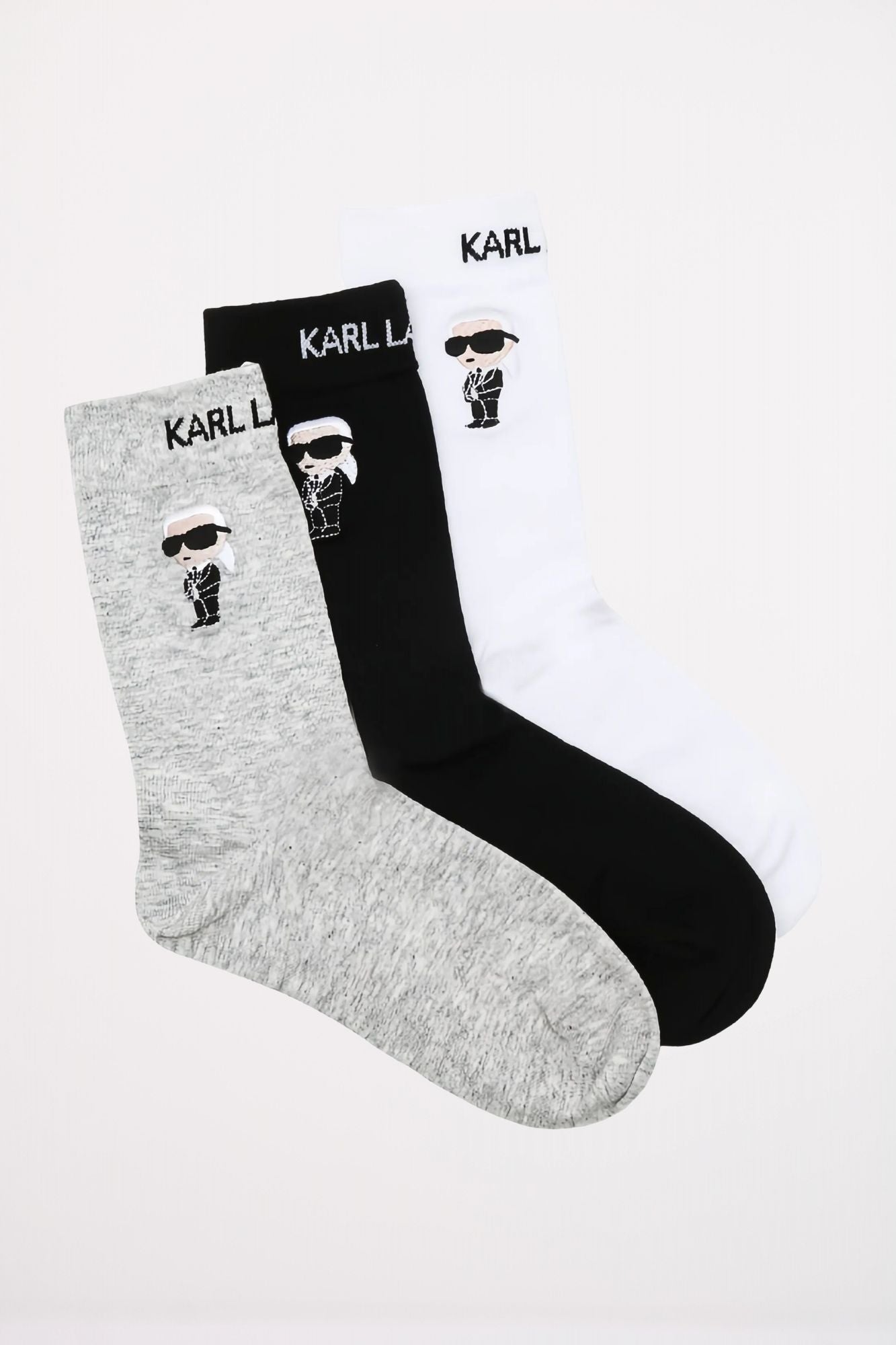 KARL LAGERFELD IKON SOCK 3PK en color MULTICOLOR (1)