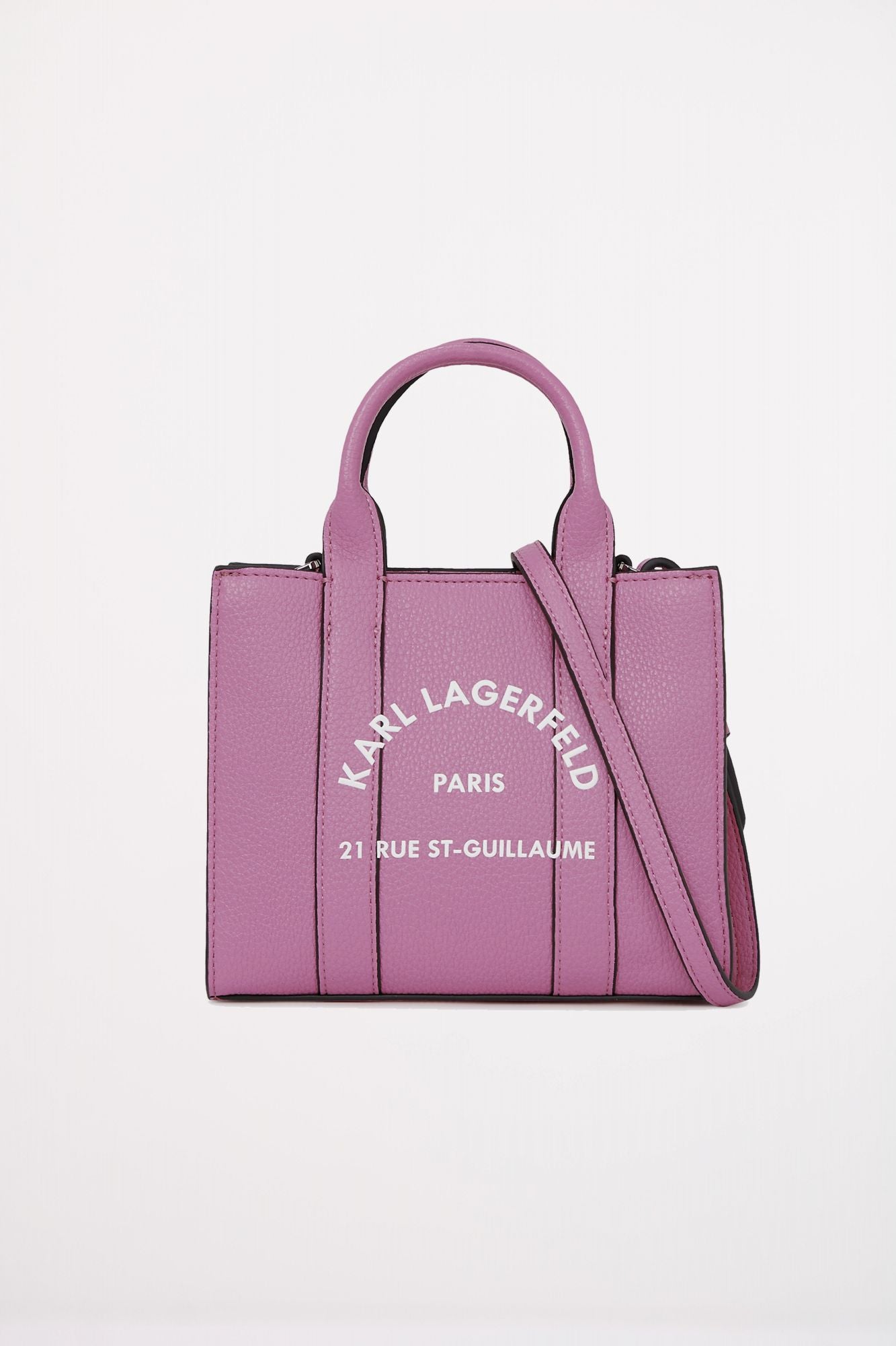 KARL LAGERFELD K RSG PEBBLE MINI SQUARE T en color ROSA (1)
