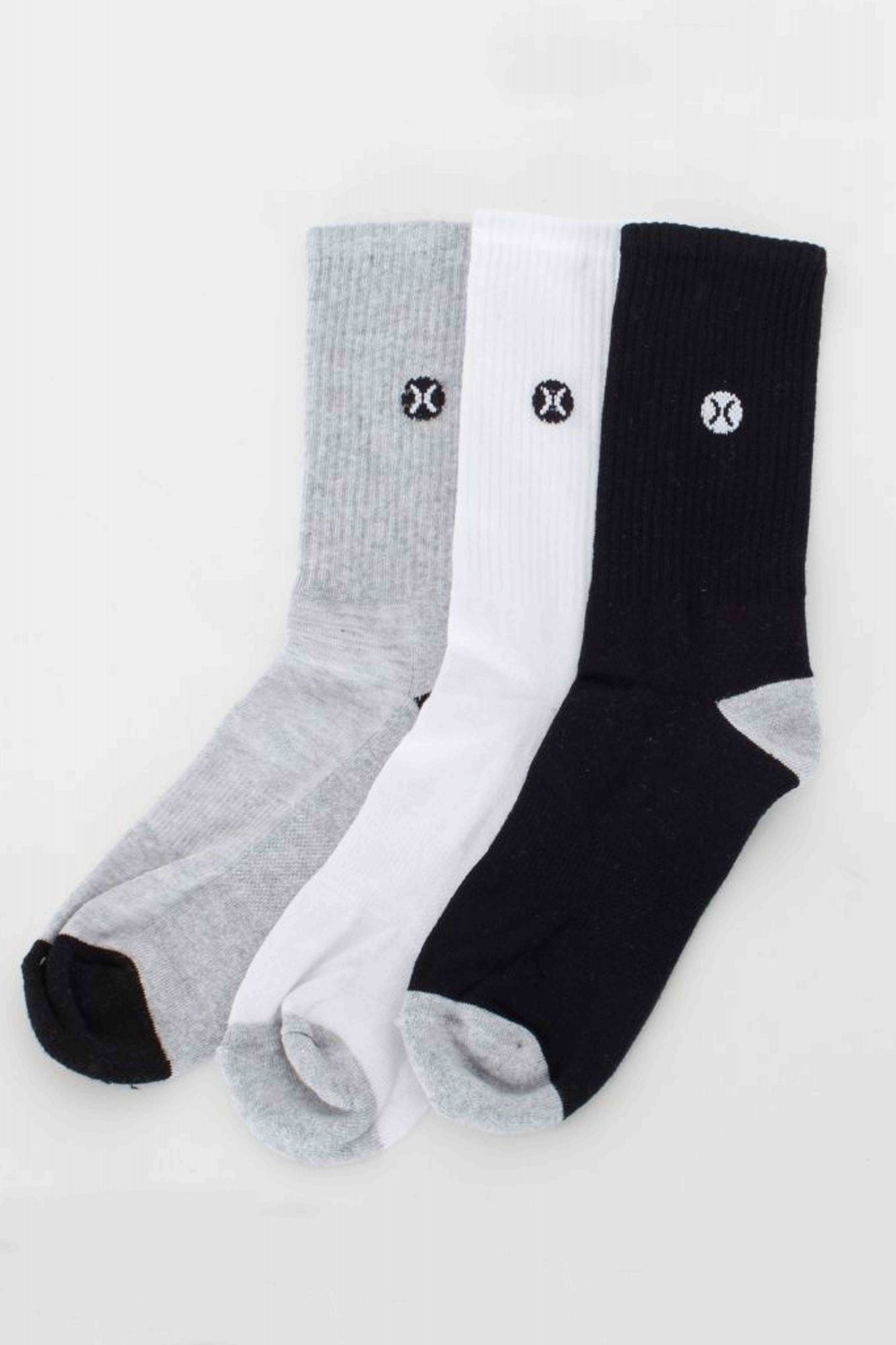 HURLEY 3 PACK MENS ICON 1/2 TERRY en color MULTICOLOR (1)