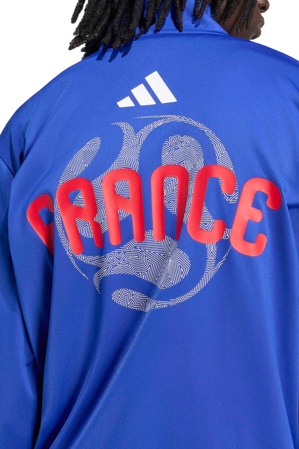 ADIDAS Chaqueta Francia 26 en color AZUL (2)