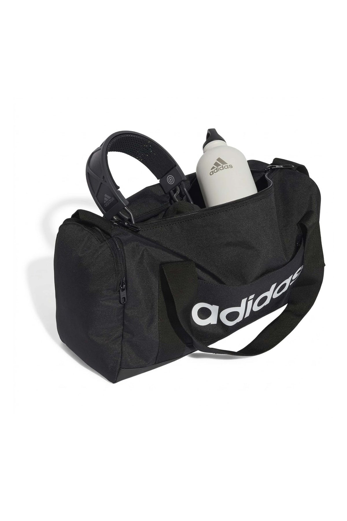 ADIDAS LINEAR DUFF XS en color NEGRO (3)
