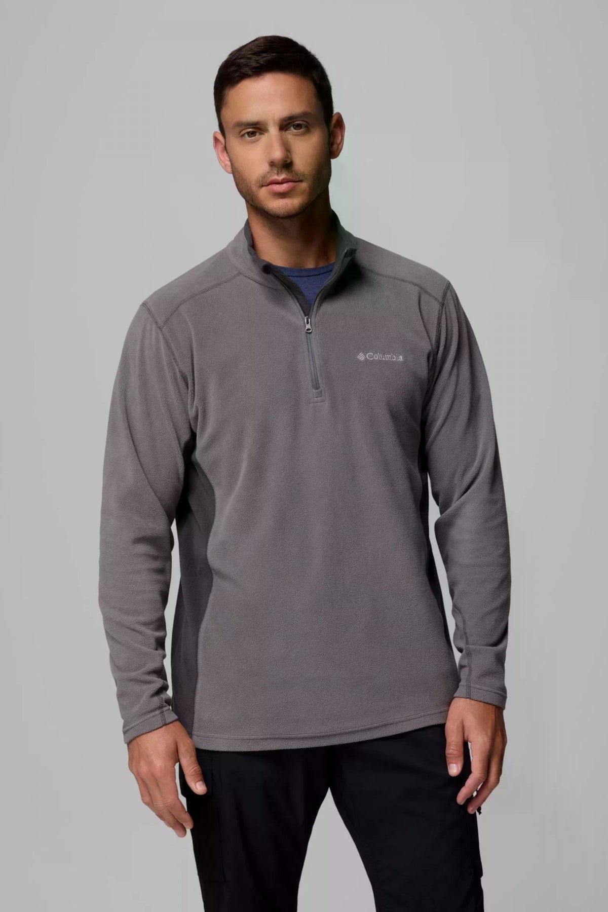 COLUMBIA KLAMATH RANGE II HALF ZIP en color GRIS (1)