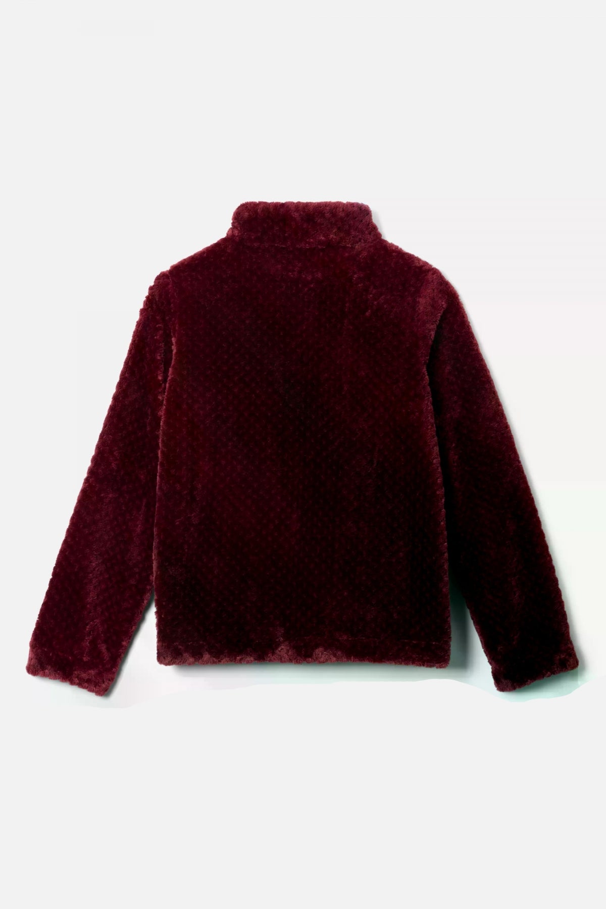 COLUMBIA FIRE SIDE SHERPA FULL ZIP en color BURDEOS (2)