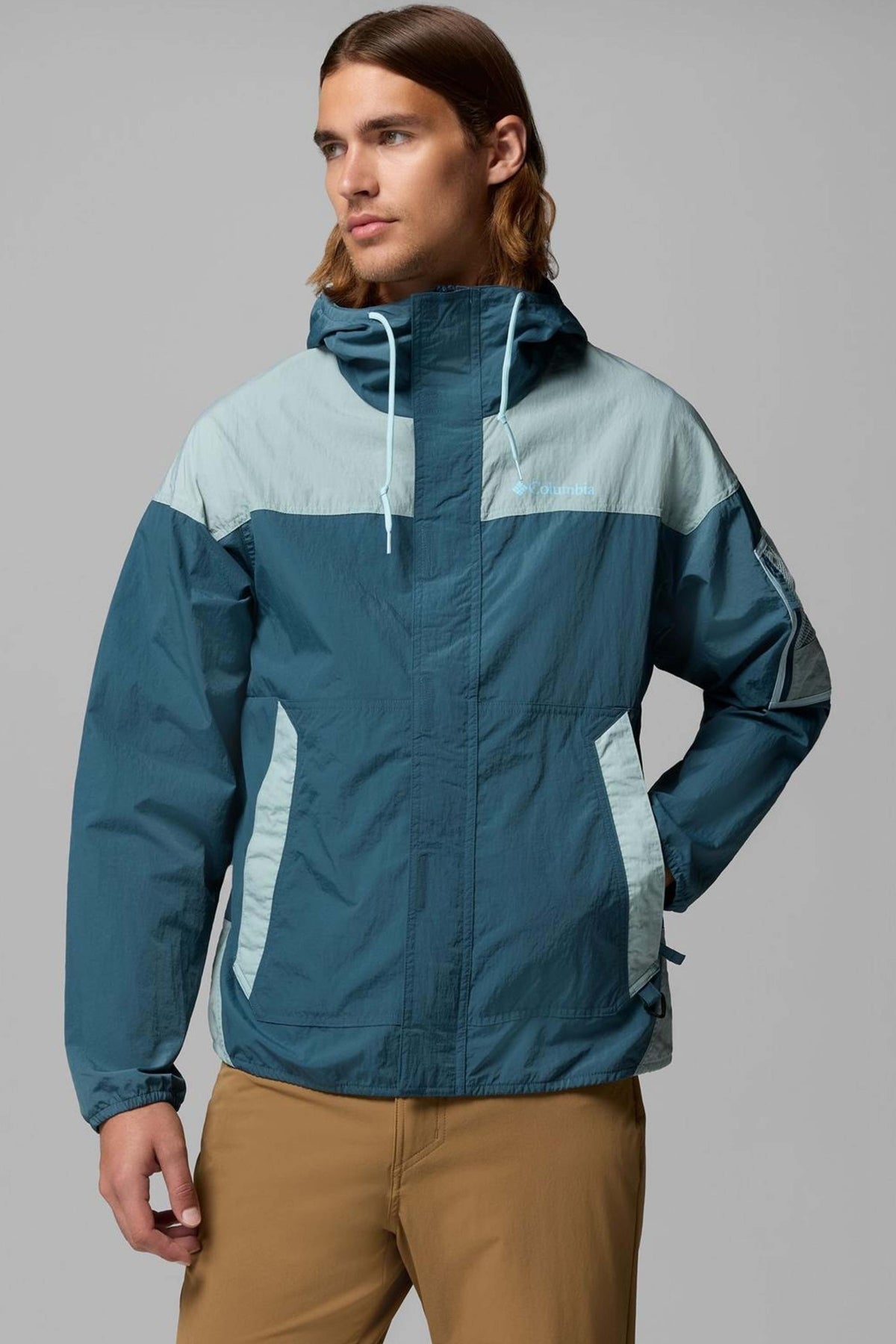 COLUMBIA CHALLENGER FZ WINDBREAKE en color AZUL (1)
