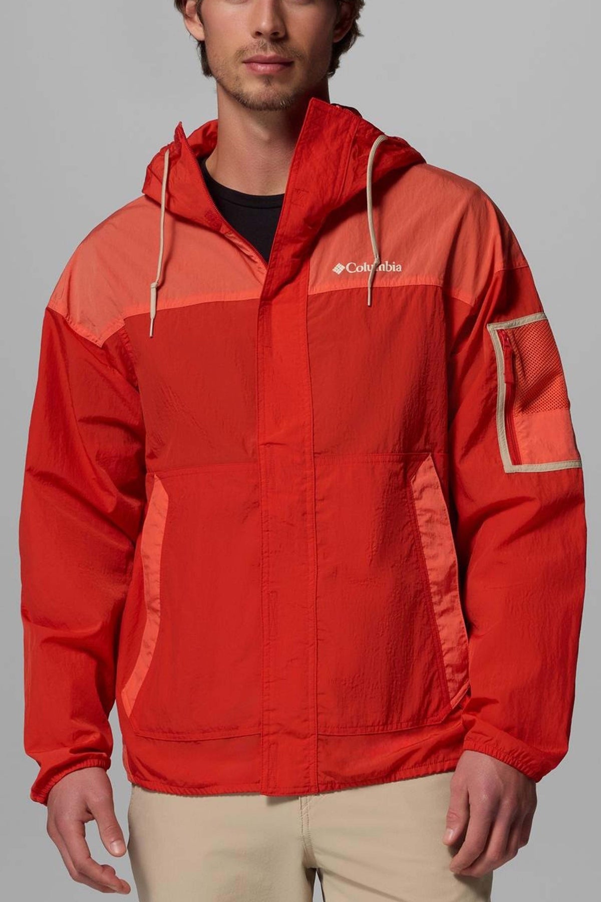 COLUMBIA CHALLENGER FZ WINDBREAKE en color ROJO (1)