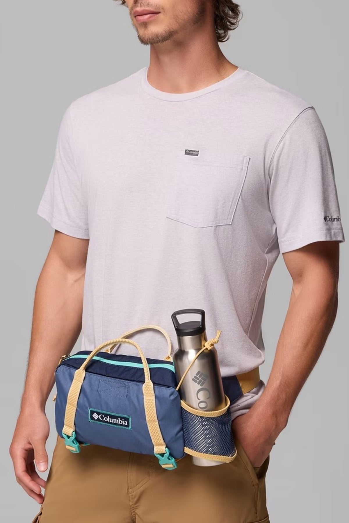 COLUMBIA ECHO MOUNTAIN HIP PACK en color AZUL (4)
