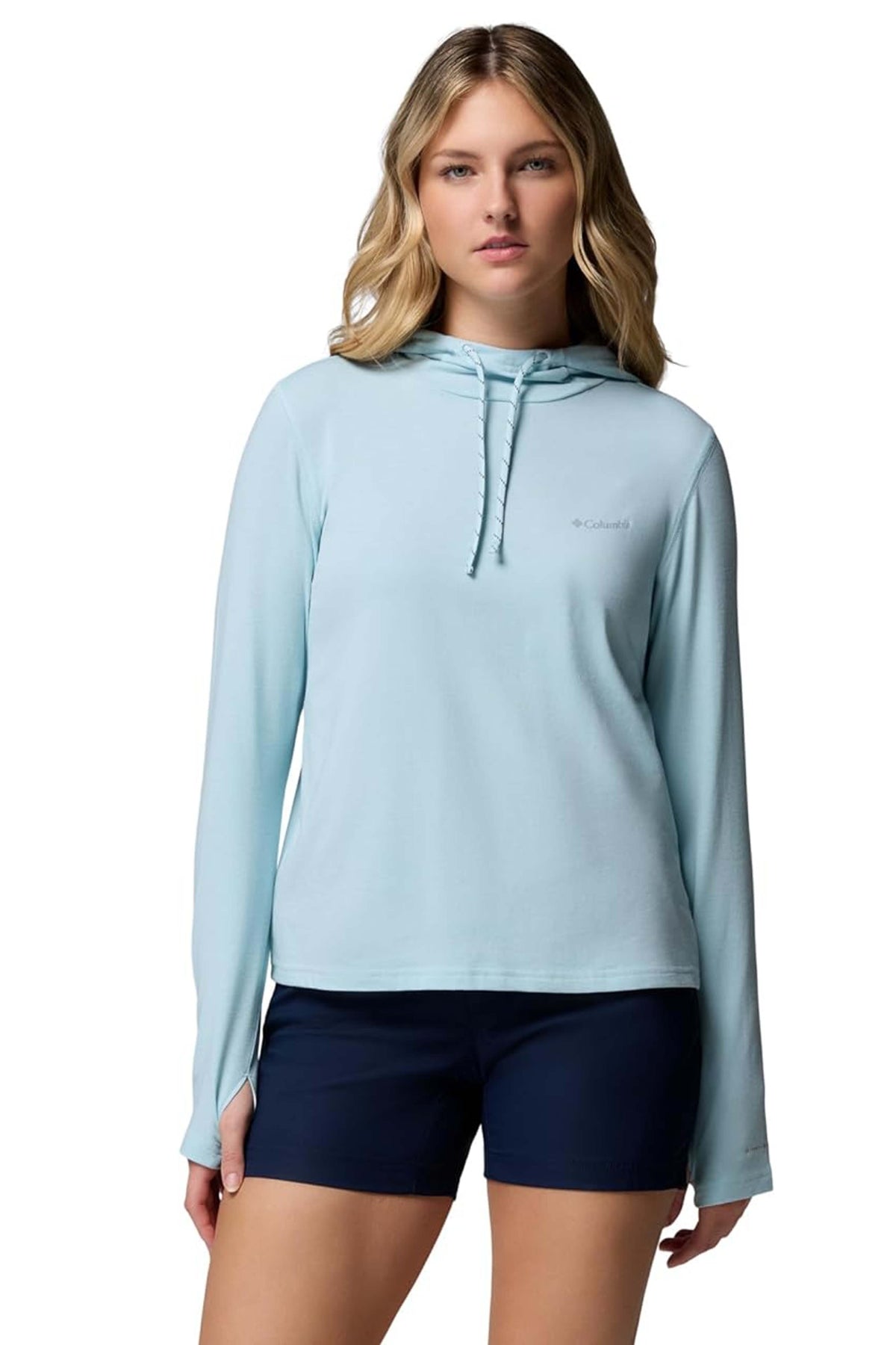 COLUMBIA HOODIE en color AZUL (1)