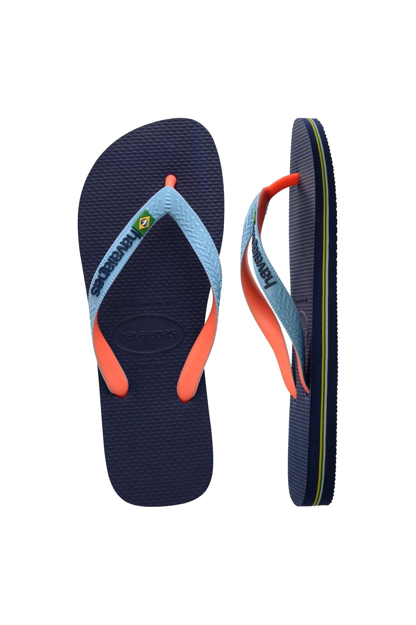 HAVAIANAS BRASIL MIX en color AZUL (4)