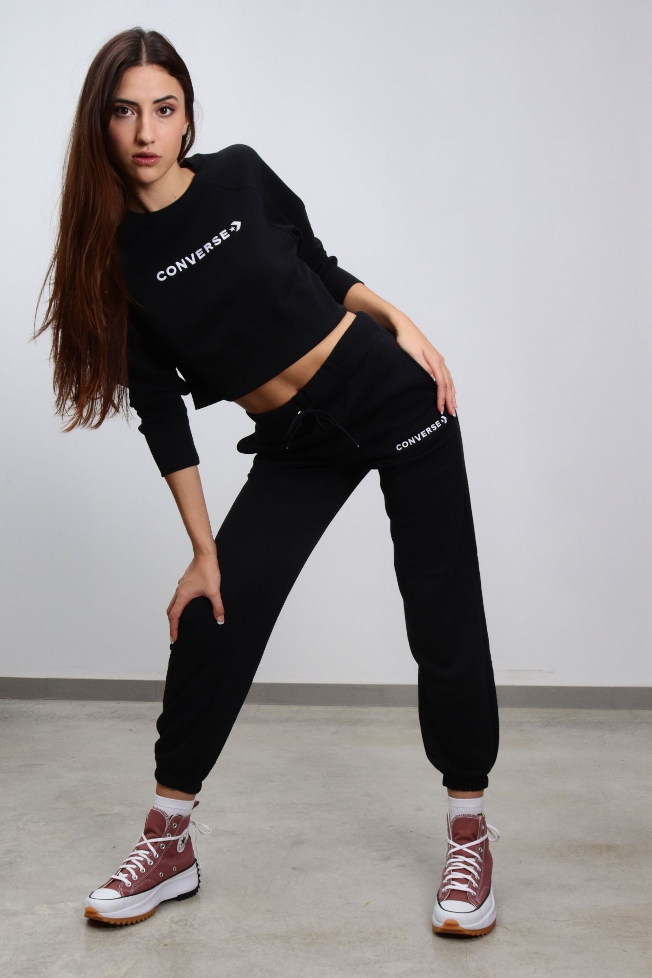 CONVERSE WORDMARK BOTTOM VINTAGE en color NEGRO (1)