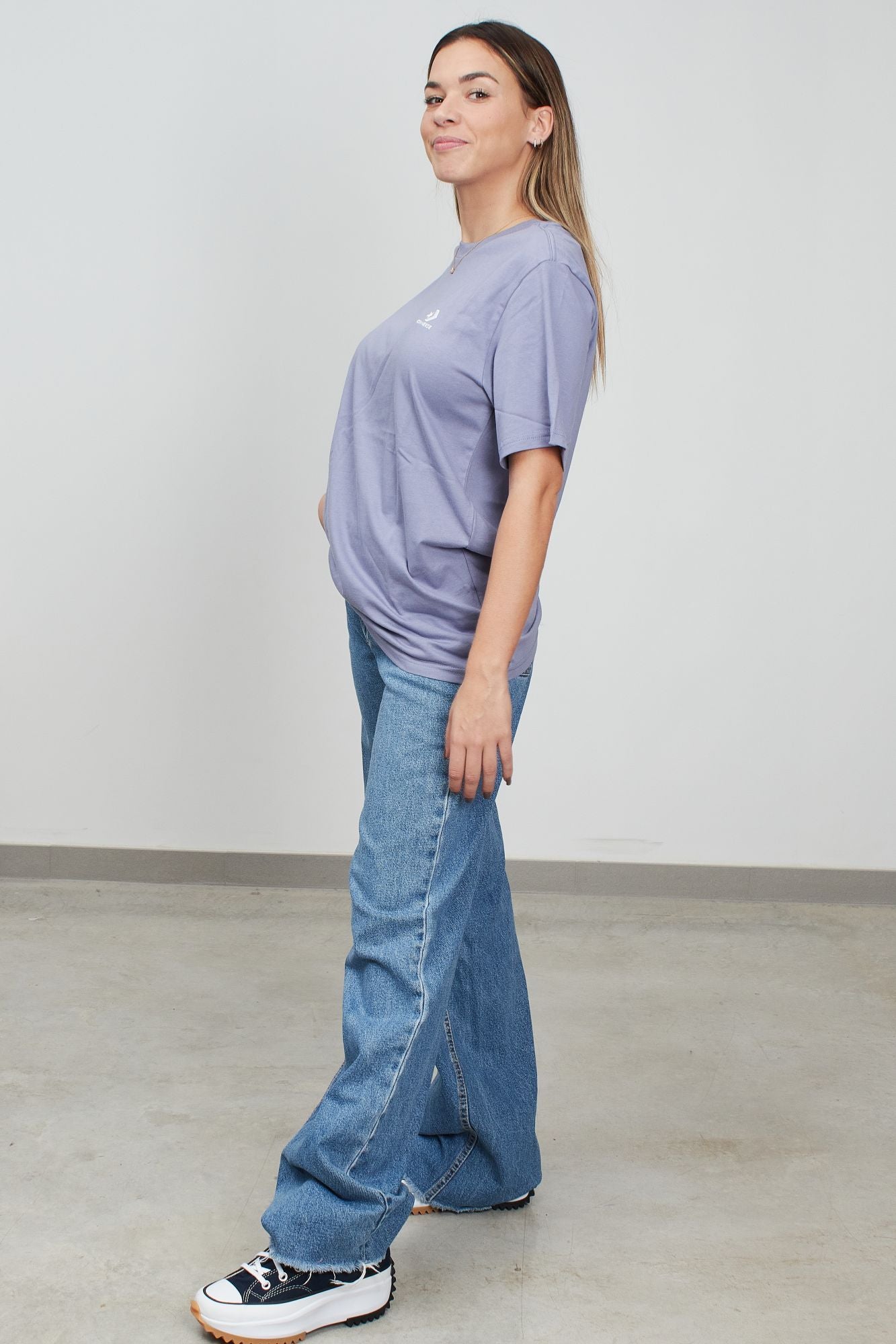 CONVERSE STAR CHEVRON TEE en color VIOLETA (3)