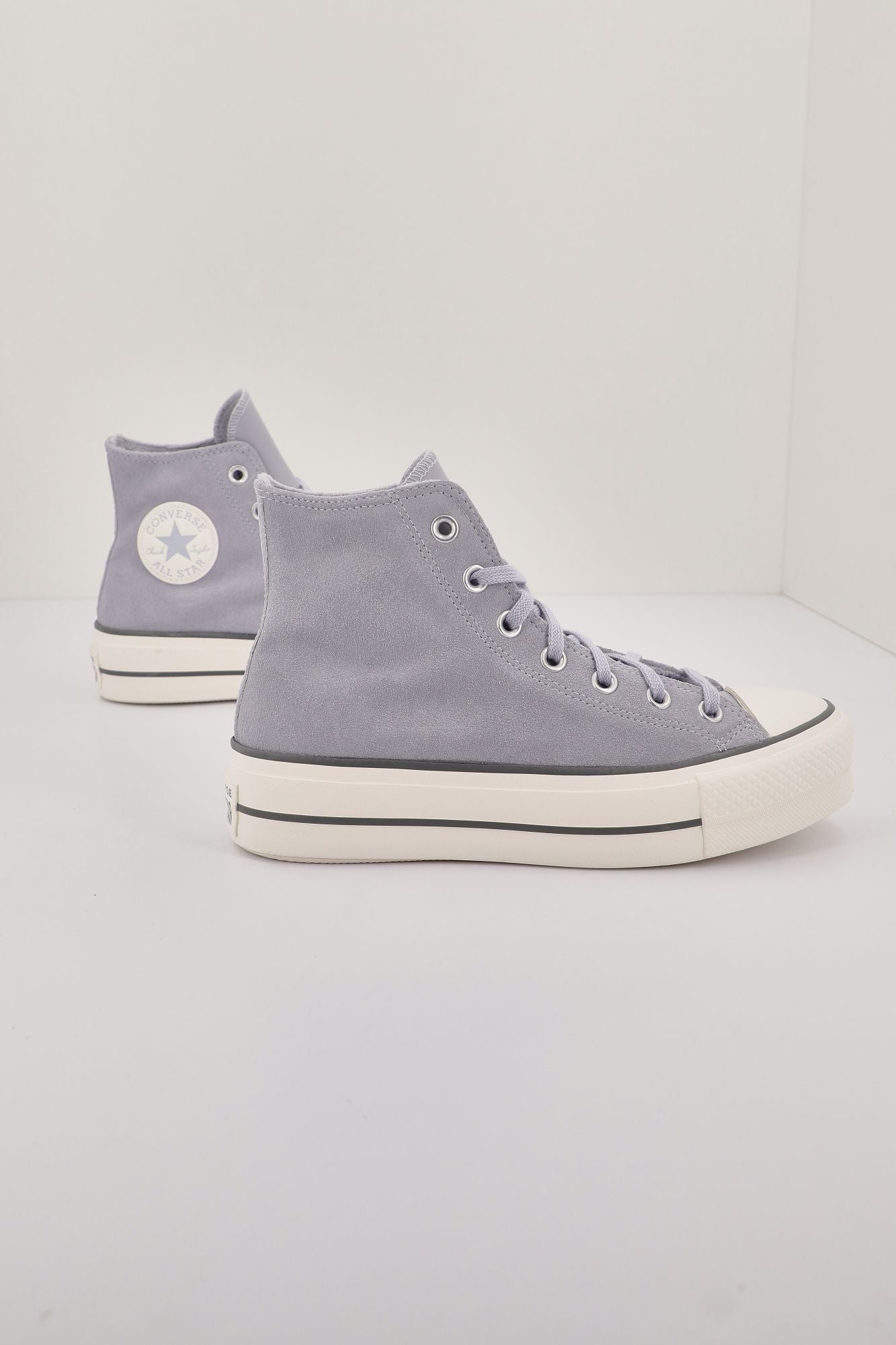 CONVERSE CHUCK TAYLOR ALL STAR LIFT HI en color GRIS (2)