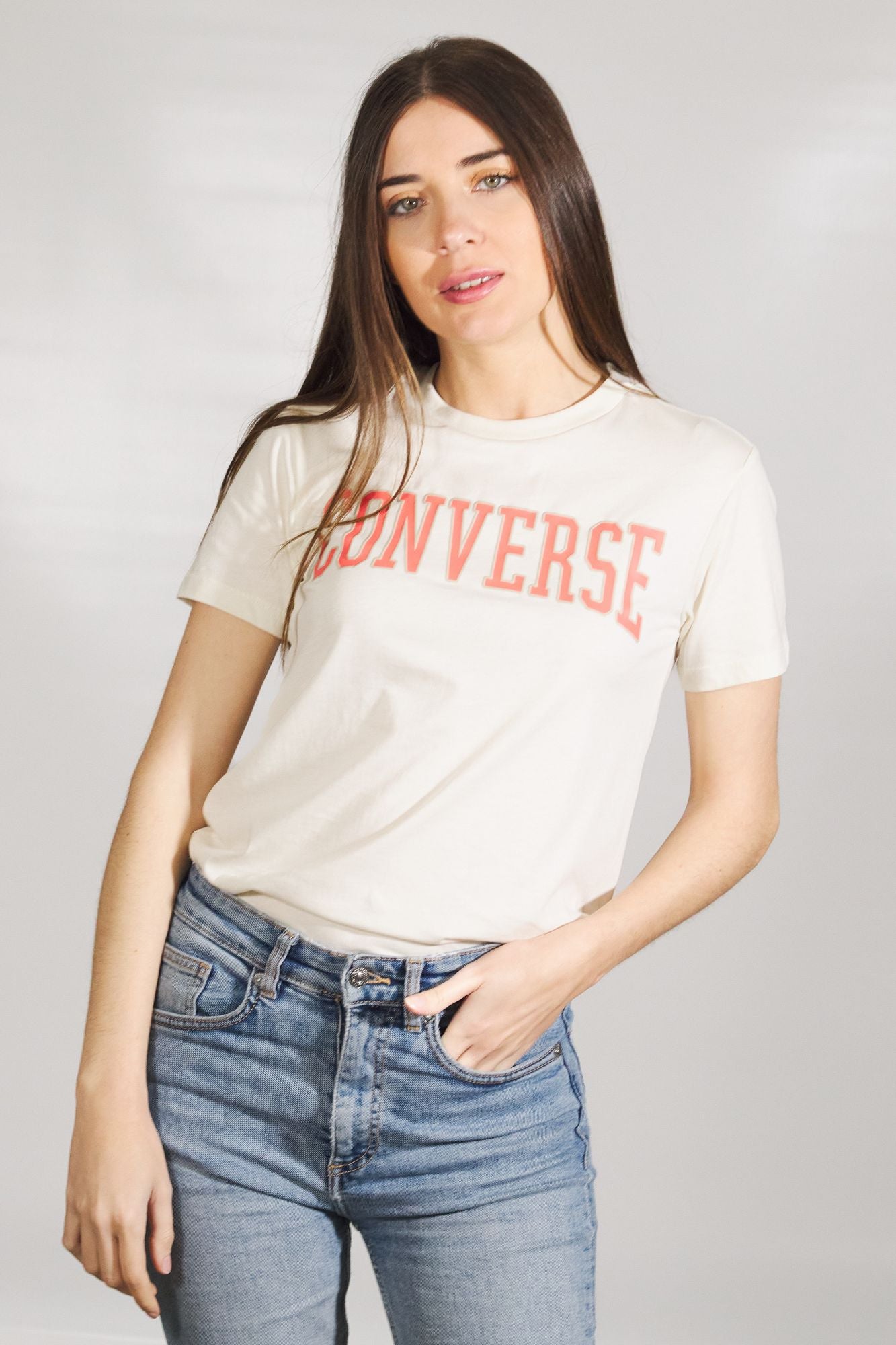 CONVERSE REGULAR TEE en color BLANCO (1)