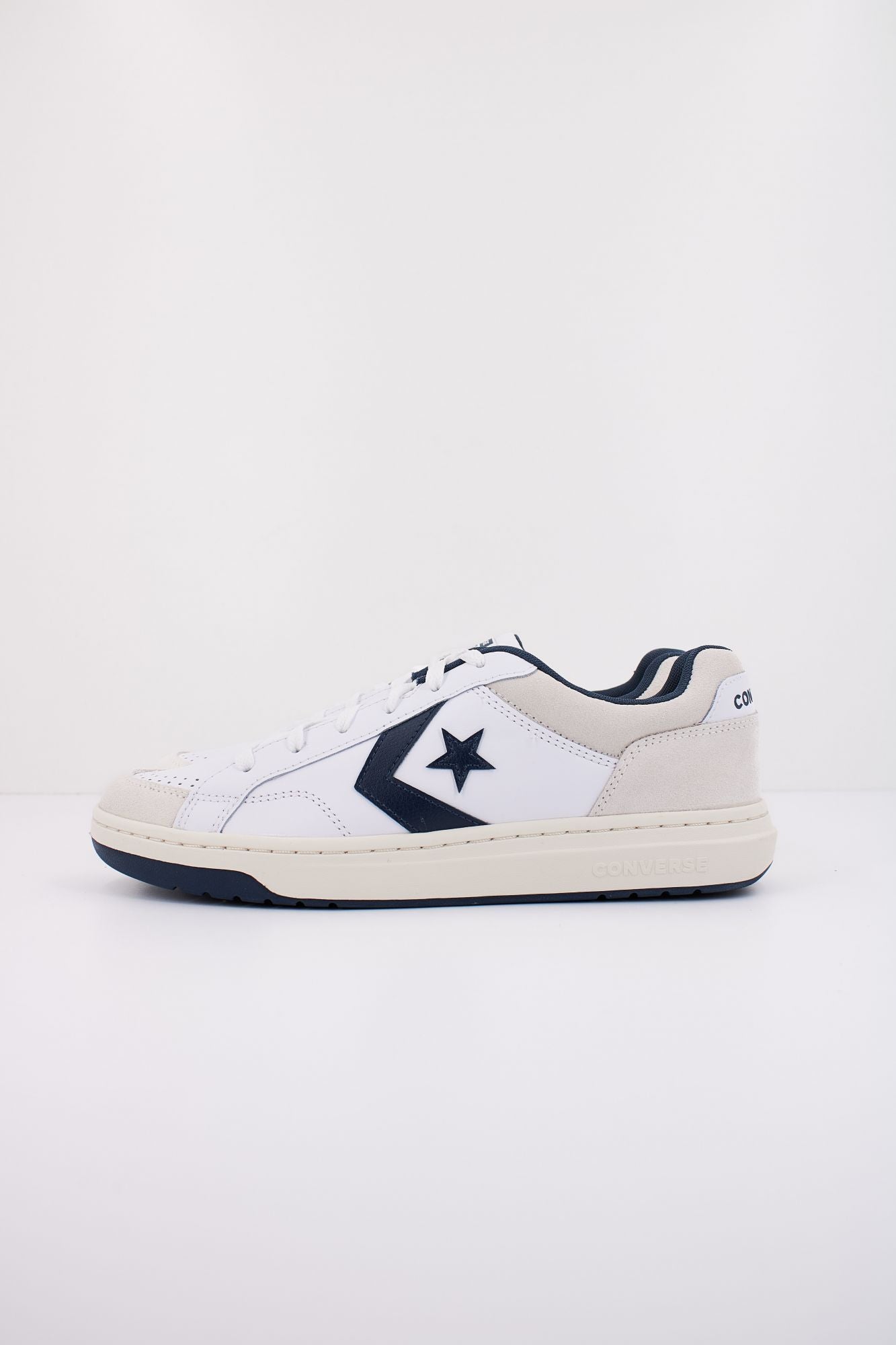 CONVERSE PRO BLAZE CLASSIC LEATHER & SUEDE en color BLANCO (1)