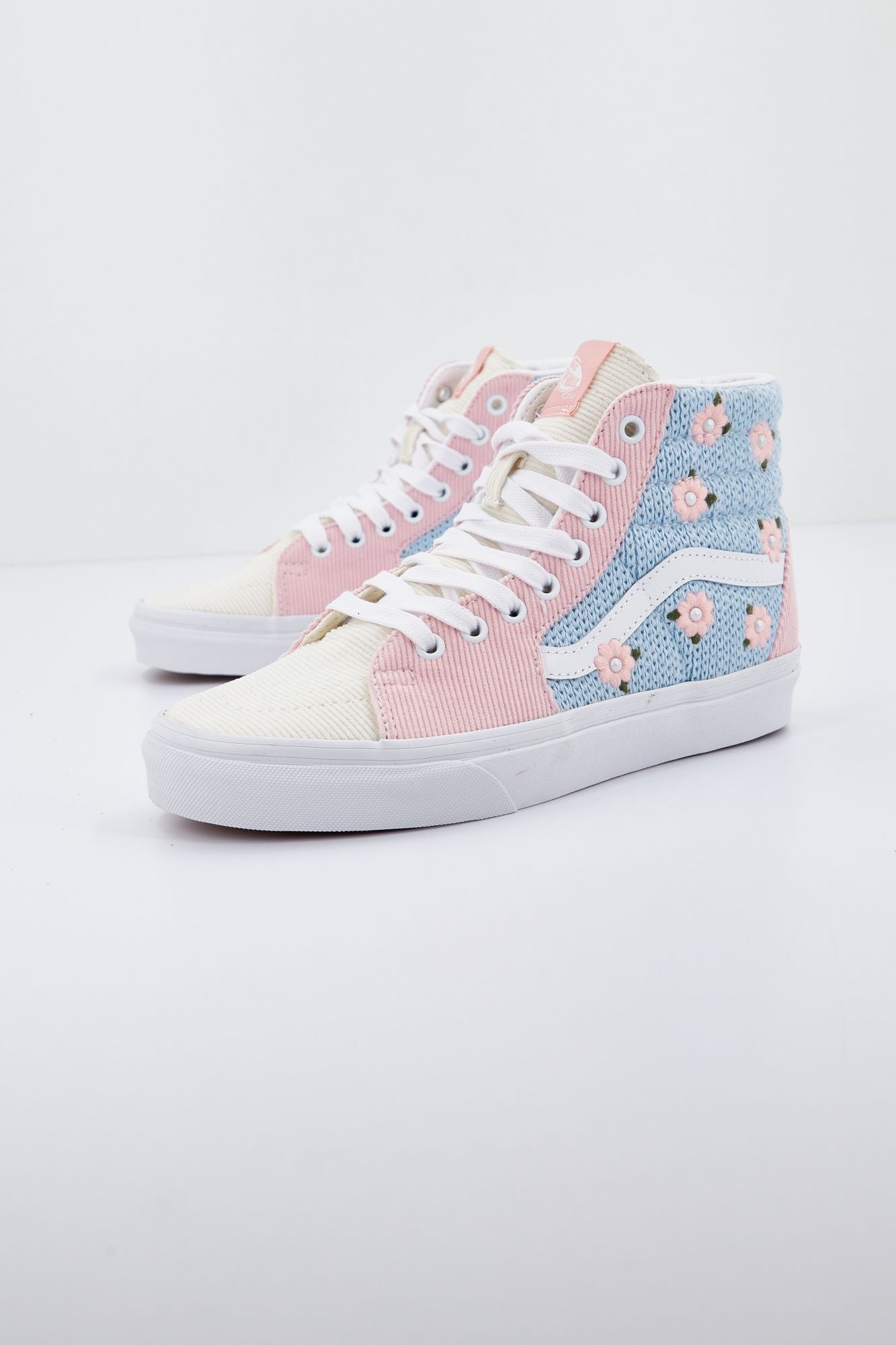 VANS UA SK8-HI en color ROSA (2)