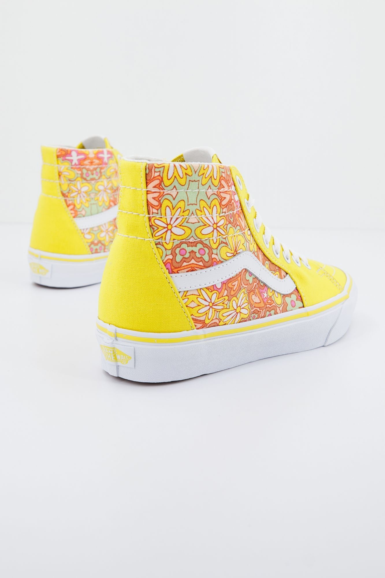 VANS SK8-HI TAPERED PSYCHEDELIC RESORT en color AMARILLO (2)
