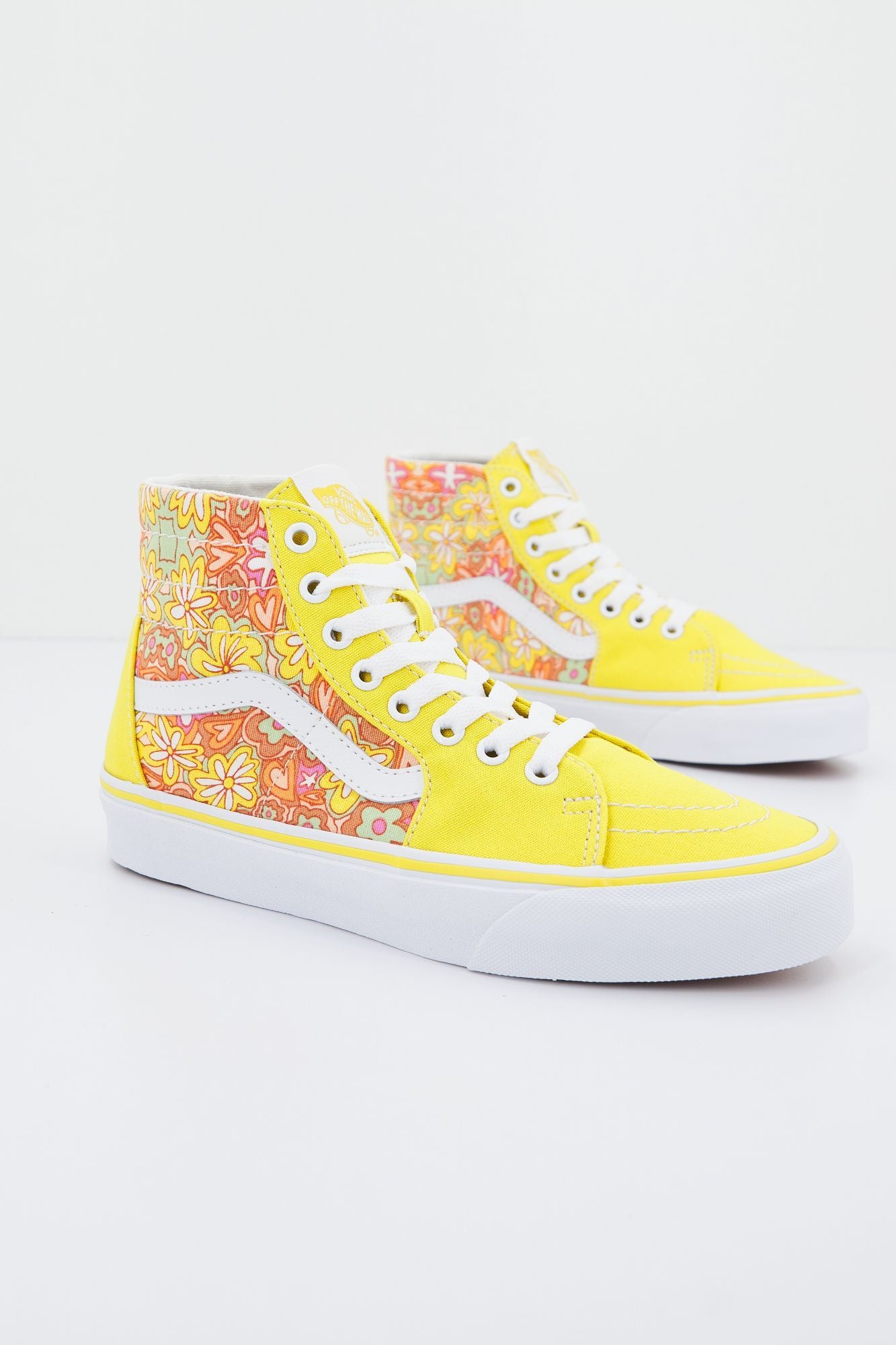 VANS SK8-HI TAPERED PSYCHEDELIC RESORT en color AMARILLO (4)