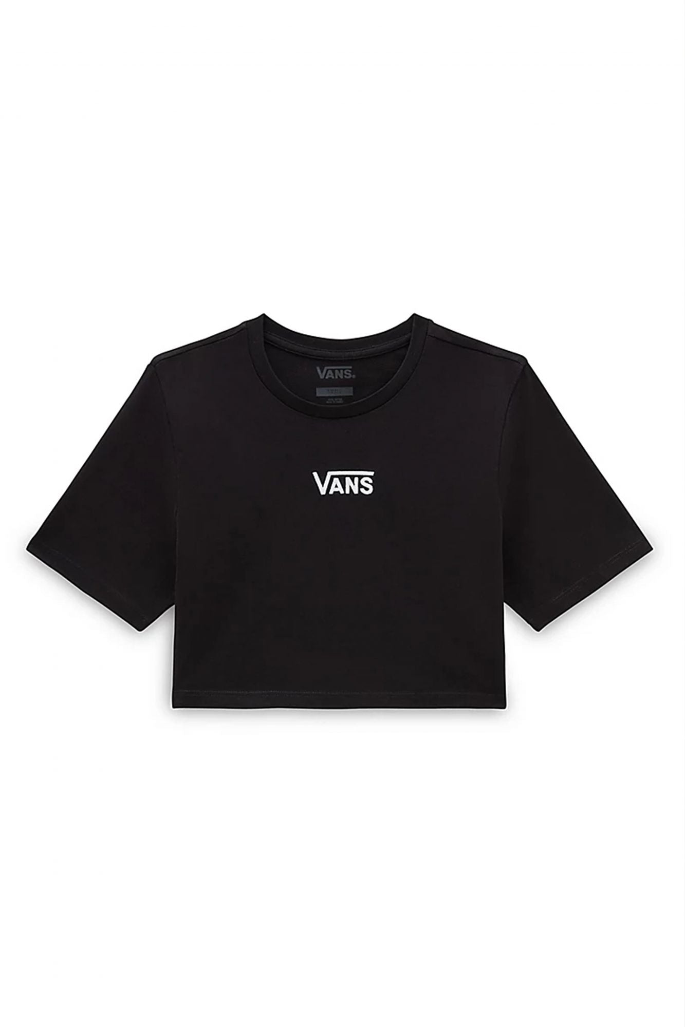 VANS FLYING V CREW CROP II en color NEGRO (2)