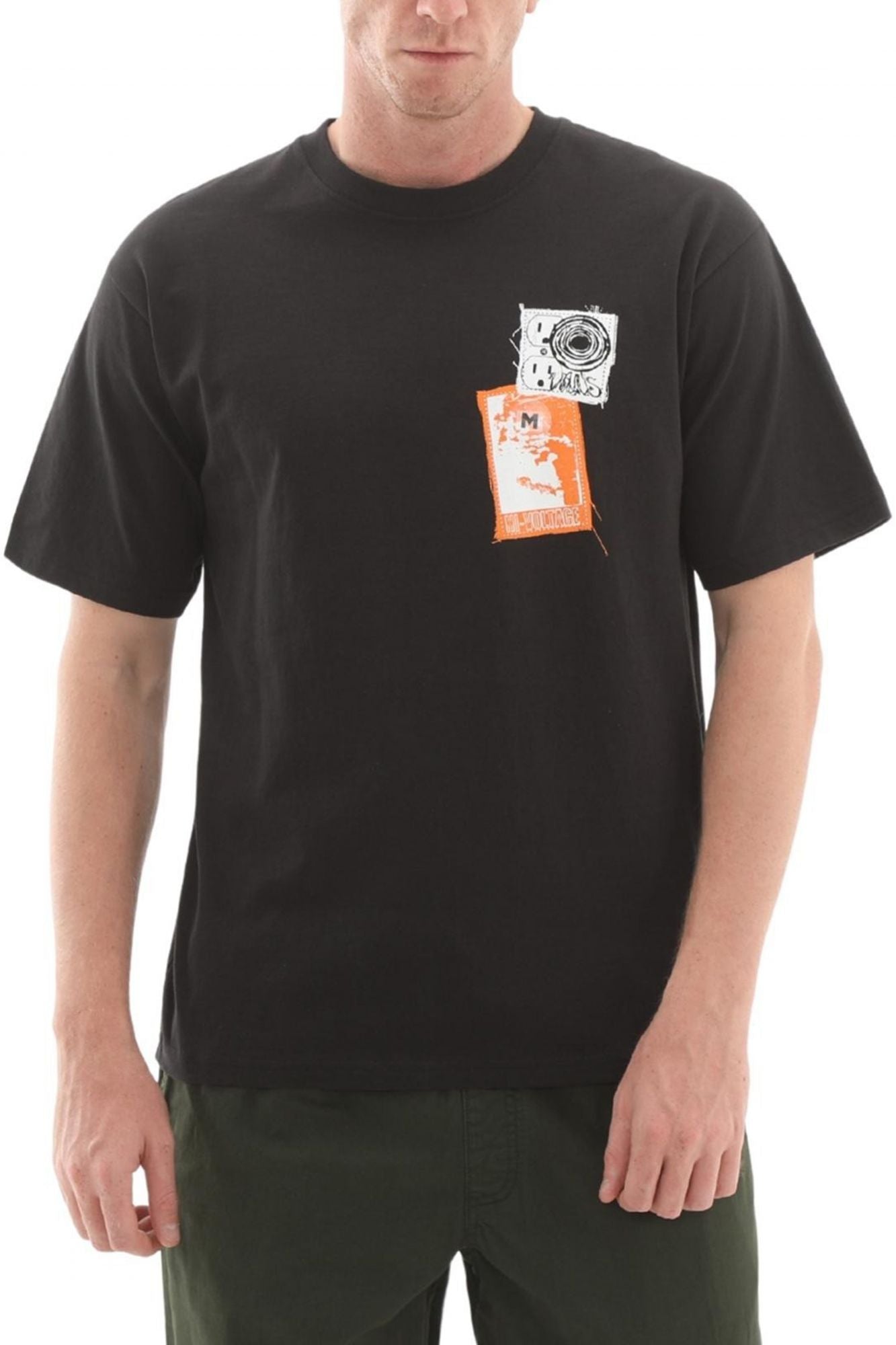 VANS PUNK PATCH SS en color NEGRO (1)
