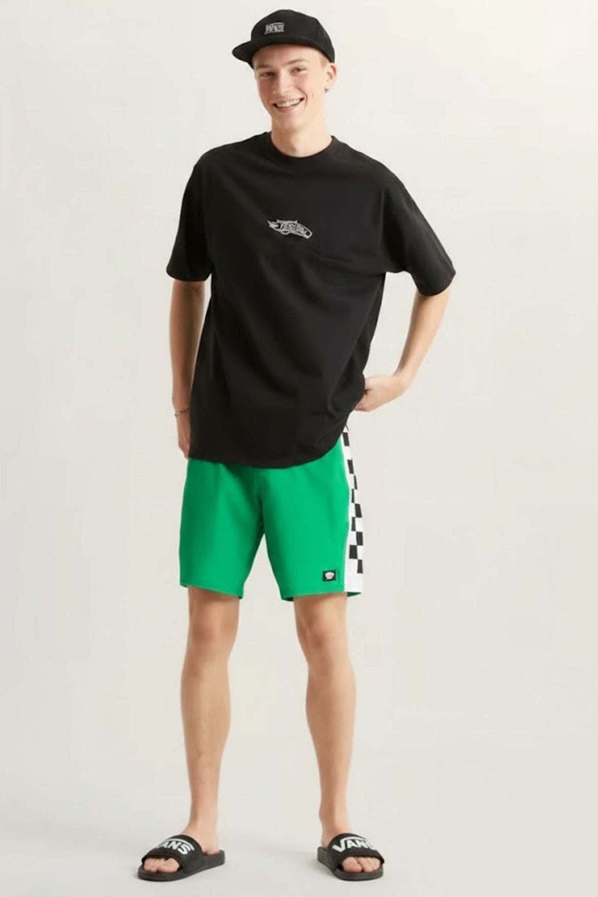 VANS T-SHIRT en color NEGRO (1)