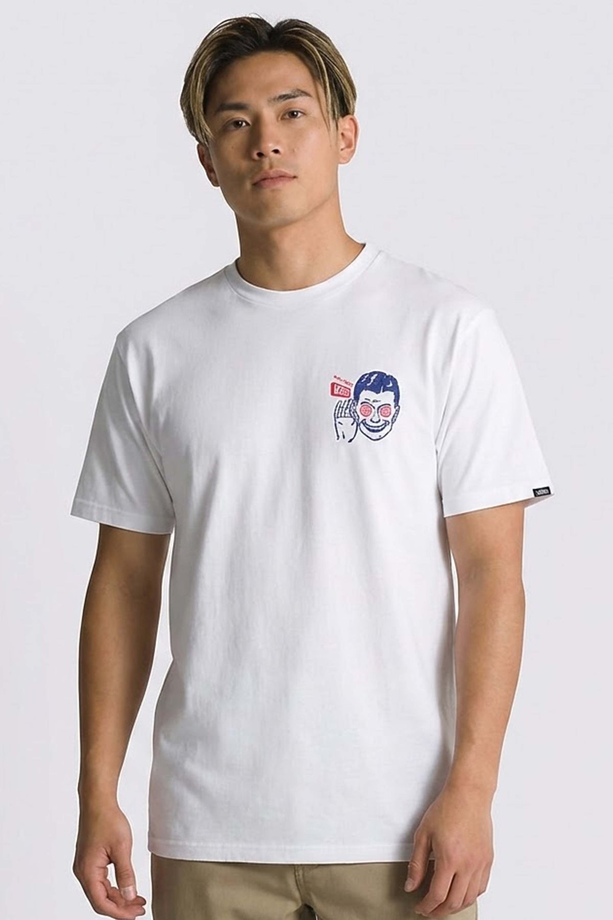 VANS T-SHIRT en color BLANCO (1)