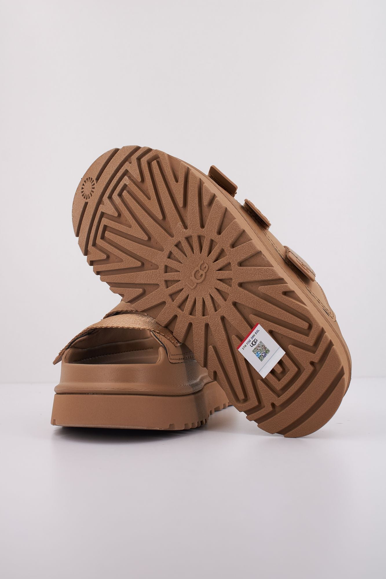 UGG W GOLDEN GLOW SLIDE en color MARRON (5)