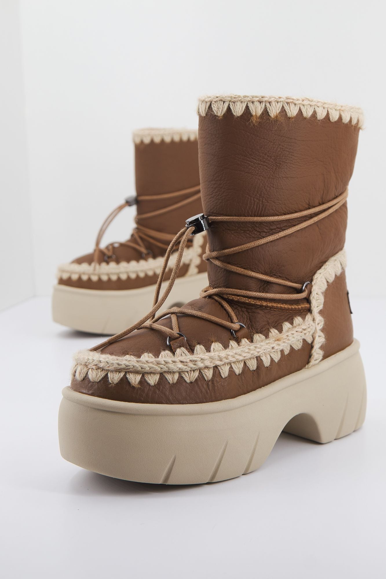 MOU ESKIMO SNOW BOOT TWIST SH en color MARRON (2)