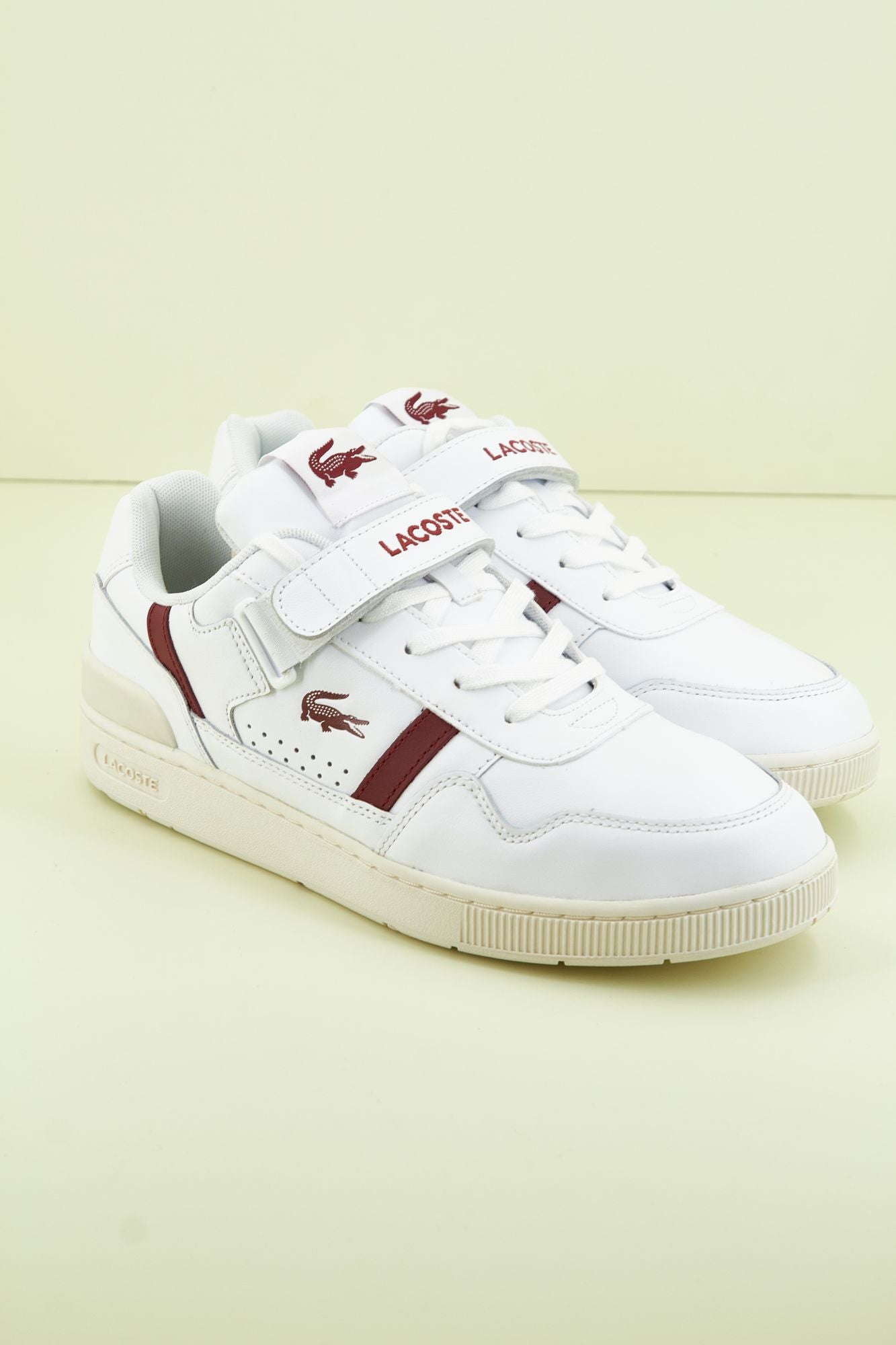 LACOSTE T-CLIP VLC 223 1 SMA en color BLANCO (3)