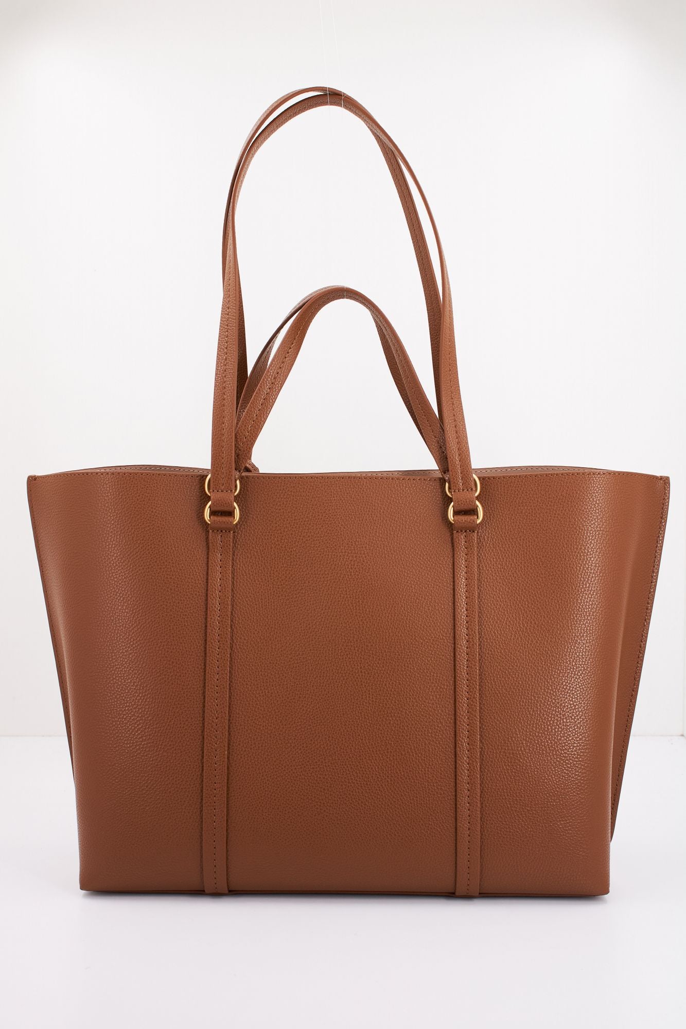 PINKO CARRIE SHOPPER BIG en color MARRON (3)