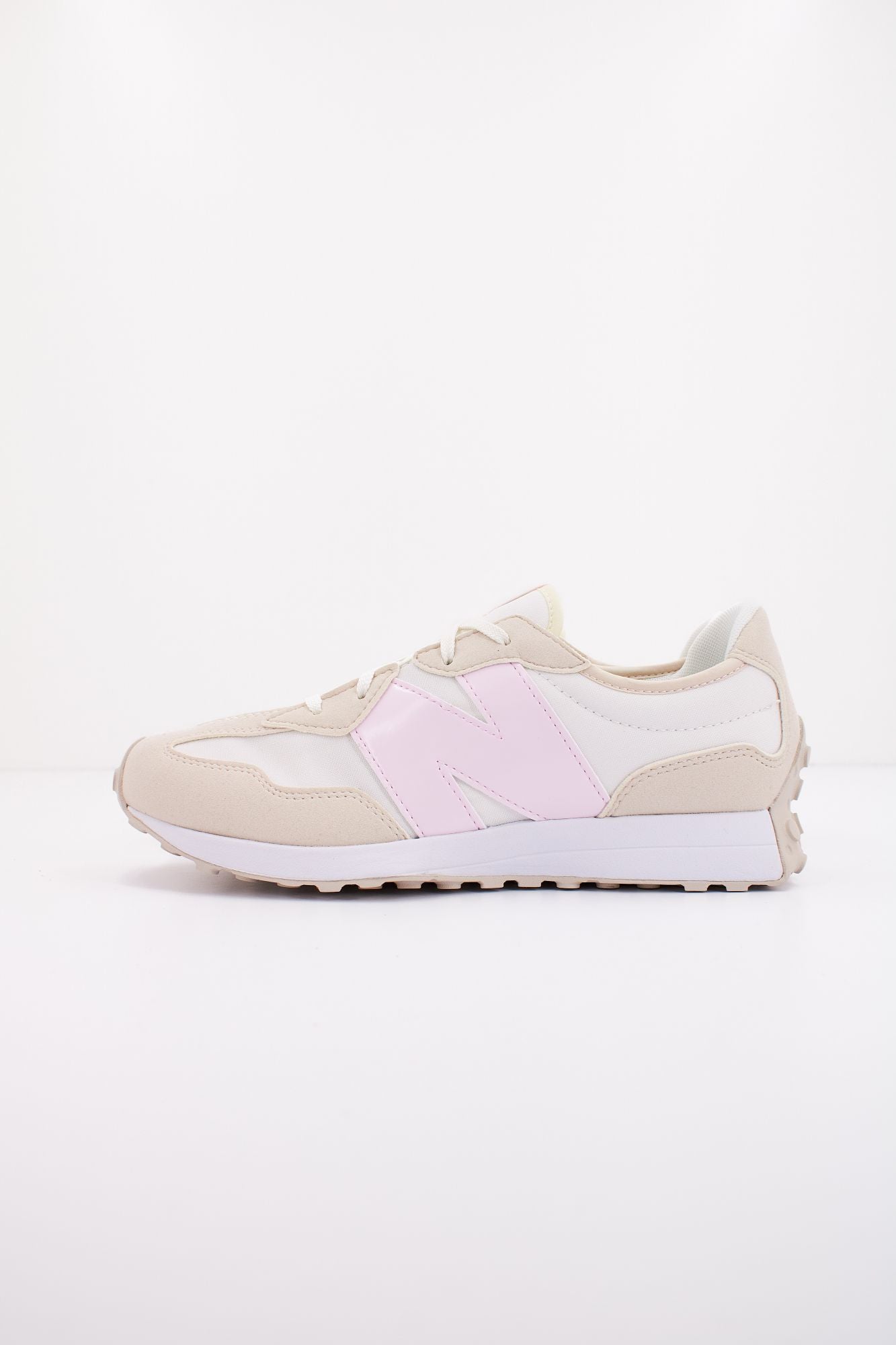 NEW BALANCE GS327 SPG en color BEIS (1)