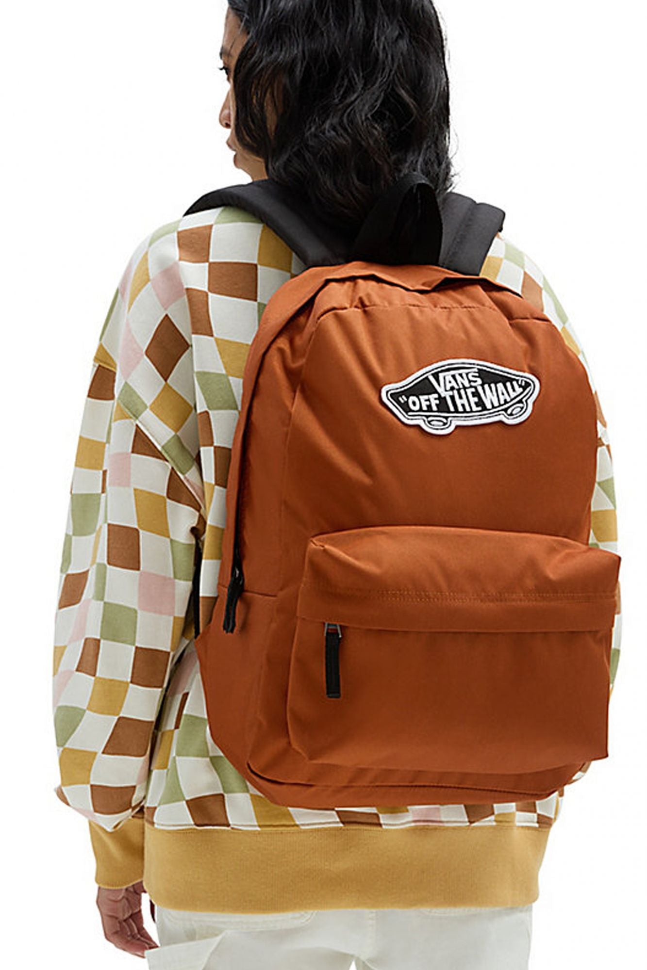 VANS WM REALM BACKPACK en color MARRON (5)