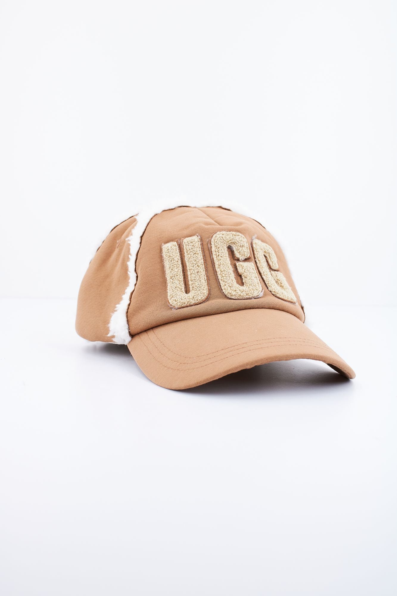 UGG W BONDED FLEECE BASEBALL CAP en color MARRON (1)