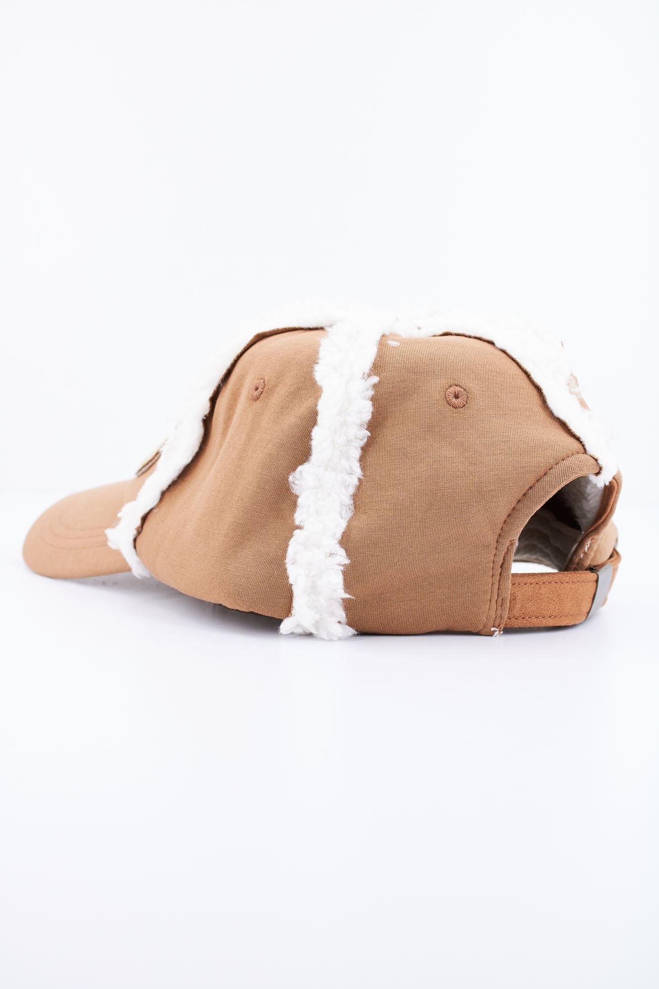 UGG W BONDED FLEECE BASEBALL CAP en color MARRON (3)