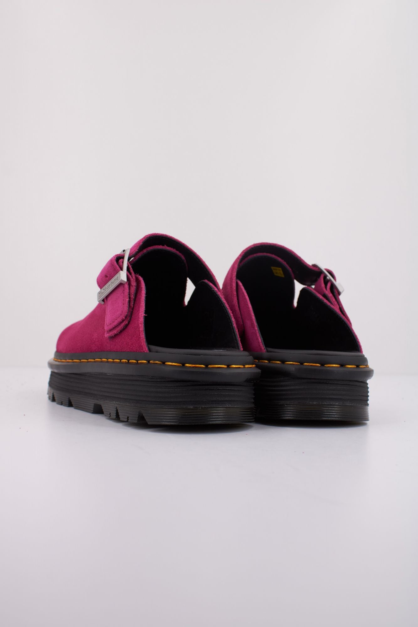 DR. MARTENS  ZEBZAG MULE  en color ROSA (4)
