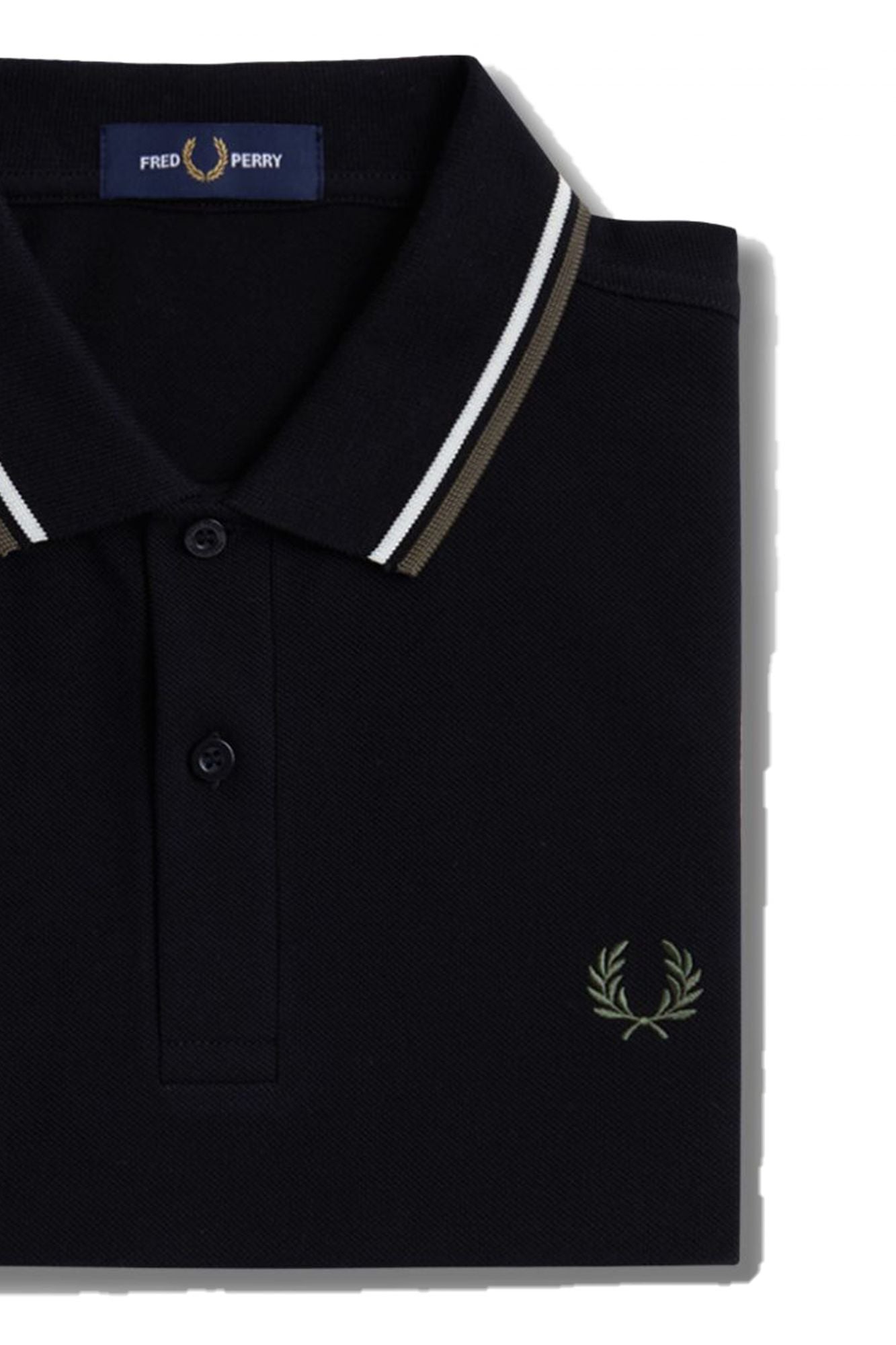 FRED PERRY TWIN TIPPED FRED PERRY SHIR en color AZUL (2)